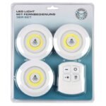 Jeu de 3 Lumières LED avec Télécommande – Image 2