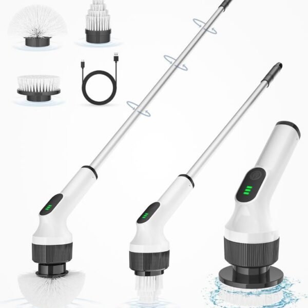 Brosse de Nettoyage Électrique Sans Fil 9-en-1