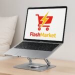 🛒 Support Ordinateur Portable YL-906 Rotatif 360° avec Double Ventilation – Aluminium Premium – Image 4